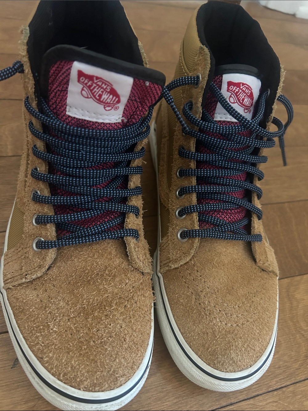 Vans Tan SK8-II High-Top Skate Sneakers